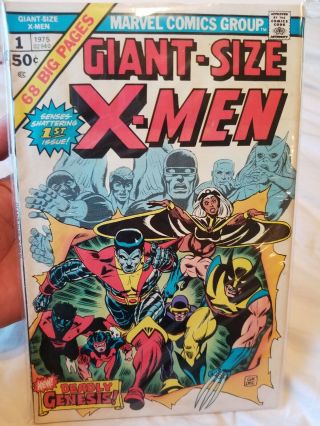 Giant Size X - Men 1 Marvel 1st Nightcrawler,  Colossus,  Storm