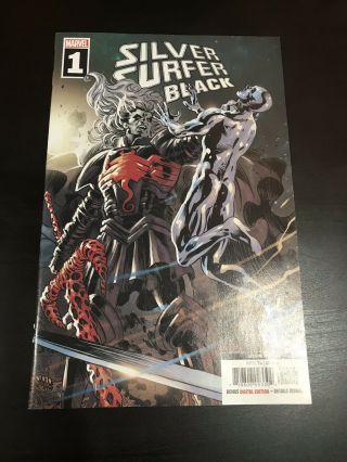 Silver Surfer Black 1 2nd Print Variant Mike Deodato