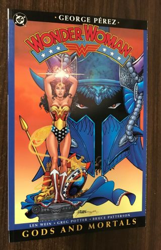 Wonder Woman By George Perez Volume 1 Tpb - - Gods And Mortals - - 2004 1st Print