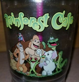 Rainforest Cafe Frog With Snack Holder Beverage Travel Cup With Figure GUC 3