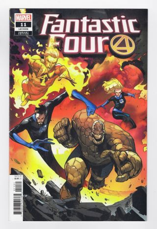 Fantastic Four 11 Pepe Larraz 1:50 Variant Cover Marvel Comics 2019