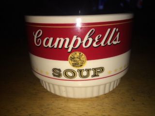 Vintage 1960 ' s Ceramic USA Campbell ' s Soup Stackable Bowl 3