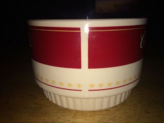 Vintage 1960 ' s Ceramic USA Campbell ' s Soup Stackable Bowl 4