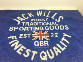 Jack Wills Gbr Sporting Goods Bar Boat Sport Towel Union Jack Uk