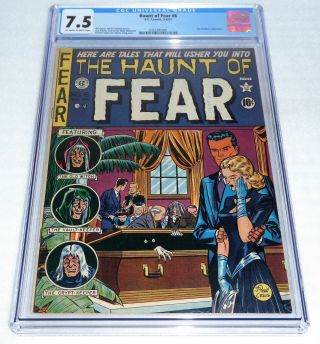 Haunt Of Fear 6 E.  C.  Ec Comics 3 - 4/51 Cgc 7.  5 Ray Bradbury Adaptation Old Witch