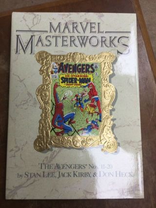 Marvel Masterworks The Avengers Volume 9 - Issues 11 - 20 Hardcover Book 1989
