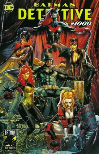 Detective Comics 1000 Anacleto Variant Dc Comics Batman Catwoman Harley Quinn