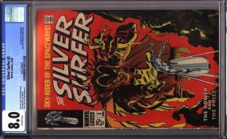 Silver Surfer 3 Vol 1 Cgc 8.  0 1st Appearance Of Mephisto