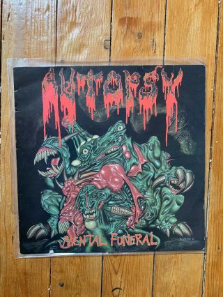Autopsy - Mental Funeral - Lp - 1st Press - 1991 - Peaceville - Darkthrone