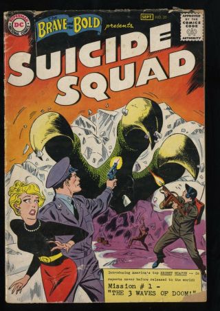 Brave And The Bold 25 Gd 2.  0 1st Suicide Squad
