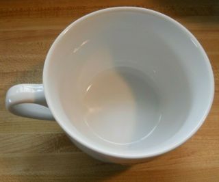 LARGE 2006 Starbucks White Ceramic Coffee Tea Cup Mug Cereal Bowl 2
