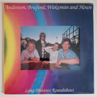 Anderson,  Bruford,  Wakeman & Howe (yes) Long Distance Roundabout Live 2 Lps