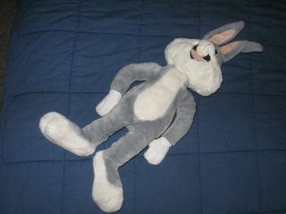 Largetall 22 " Standing Bugs Bunny Plush Stuffed Character Warner Brothers
