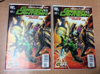 Green Lantern 25 (x2 Copies) 1st Atrocitus & Larfleeze 2008 Dc Comics Nm Copies