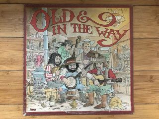 Old & In The Way - S/t 1975 Round Rx - 103 Jacket Vg Vinyl Nm -