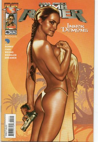 Lara Croft Tomb Raider 45 Adam Hughes Cover Top Cow Image Comics 2004 Nm