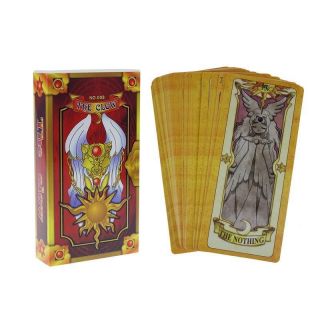 Tarot Cards 1 Set Red Clow Card Tarot Cards Deck Anime Cardcaptor Sakura 56pcs