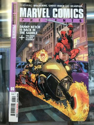 Marvel Comics Presents 6 1st Print Cover A Ghost Rider First Wolverine Daughter
