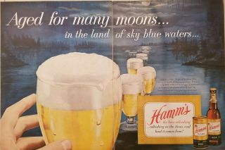 Hamms 4 Print Ads Life The Saturday Evening Post 1954 - 1960
