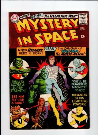 Dc Mystery In Space 103 1965 Vg Vintage Comic