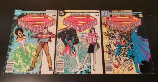 Dc Comics 1986 Vol.  1 " The Man Of Steel Issues 1 - 3