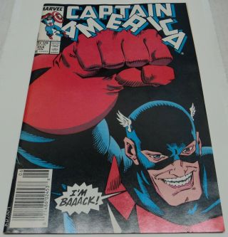 Captain America 354 (marvel Comics 1989) 1st Appearance Us Agent (fn/vf) Rare