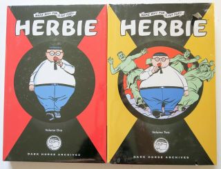 Herbie Archives Vol.  1 & 2 Hardcover Dark Horse Graphic Novel Comic Book