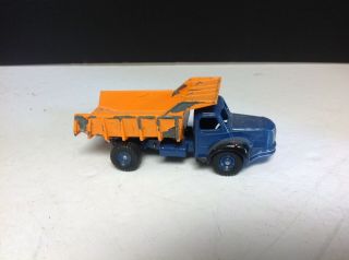Dinky Toys Berliet " 34 " Meccano Blue And Orange Dump Truck