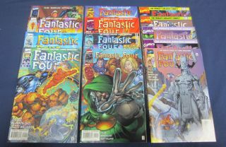 Fantastic Four 1 - 13 : Marvel Comics 1996 : Heroes Reborn : Lee,  Choi,  Williams