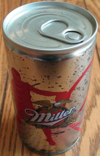 Miller Beer Basketball Steel Can Bank Dated 1988 Coinbank