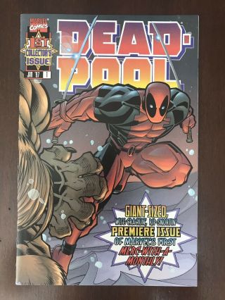 Deadpool 1 - Vol 1,  1997 - 1st Ongoing Solo Series