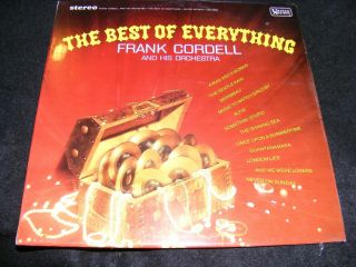 The Best Of Everything Frank Cordell Still Space Age Mood Music Lp Rarity
