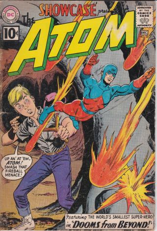 Showcase 35 - - 2nd Appearance Silver Age Atom