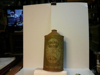 32oz Quart Cone Beer Can.  (golden Glow Old Stock Ale) By Golden West Brewing.