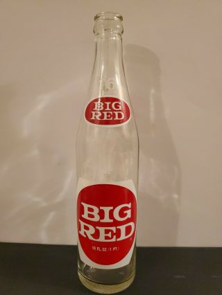 Vintage Acl Big Red 16 Oz Soda Bottle Waco Texas