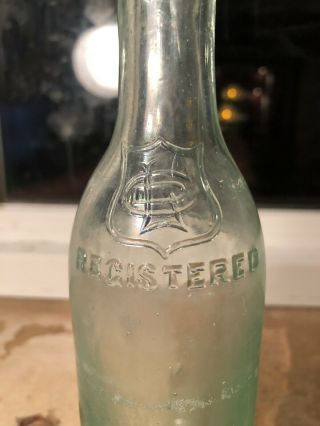 L.  D.  Clauss,  Allentown Pa 1900’s Crownstop Soda Bottle 2