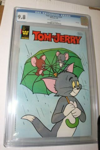 Tom And Jerry 335 Cgc 9.  8 Scarce Whitman Only Two Issues On Census,  None Higher