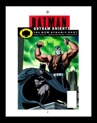 Brian Bolland Batman Gotham Knights 34 Rare Production Art Cover