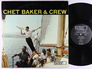 Chet Baker & Crew - S/t Lp - World Pacific - Pj - 1224 Mono Dg