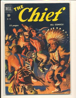 Four Color 290 - The Chief (1) Vg,  Cond.