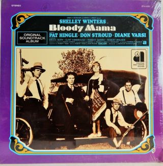 Bloody Mama (1970 Music Don Randi) Soundtrack 12 " Vinyl Lp Shelley Winters