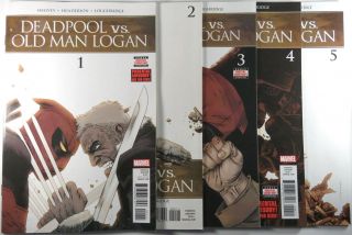 Deadpool Vs Old Man Logan (5) Comic Set 1 2 3 4 5 Marvel 1st Print Complete Run
