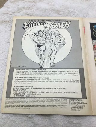 DC Comics 1976 Treasury Collectors Edition C - 48 Superman and Flash 3