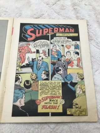 DC Comics 1976 Treasury Collectors Edition C - 48 Superman and Flash 4