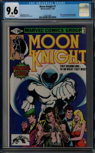 Moon Knight (1980) 1 Cgc 9.  6 Nm,  Sienkiewicz & Moench 1st Raoul Bushman