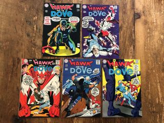 Hawk And The Dove 2 3 4 5 6 1968 Dc Comics Silver Age Ditko Gil Kave K