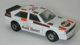 Matchbox White Audi Quattro 1982 Oc14642