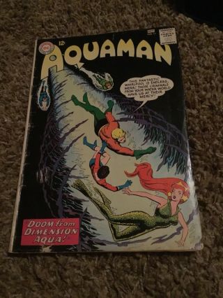 Aquaman 11 First Appearance Mera Dc 1963