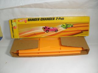 1970 Mattel Hot Wheels Danger - Changer 2 - Pak Criss - Cross Lane W/ Box