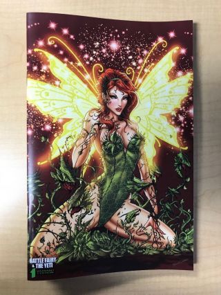 Battle Fairy & The Yeti 1 Jamie Tyndall Variant Cover Kickstarter Exclusive